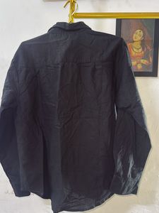 ZARA Black Button-Up Shirt