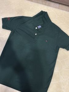 Classic Green Tommy Hilfiger Polo Shirt
