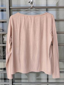 Elegant Beige Long Sleeve Top