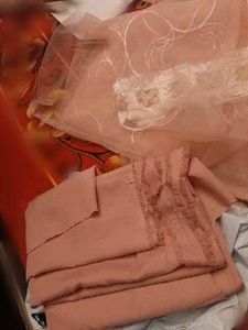 Elegant Pink dress material with a Pinteresty look