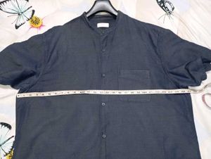 uniqlo linen cotton Short Sleeve shirt