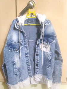 A Trendy Denim Winter's Jacket