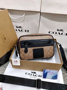 Coach Signature Cross Body Bag - Unisex