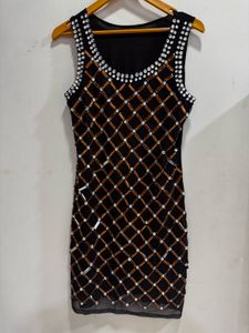 Vintage Black Mini Dress