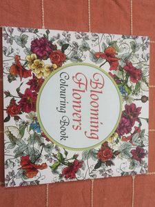 Blooming Flowers Colouring Book