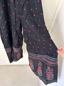 Women Stylish Black Polka Dot Jumpsuit