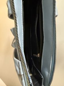 Cute Blue Ruched Shoulder Bag