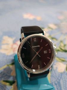 Men Leather Watch