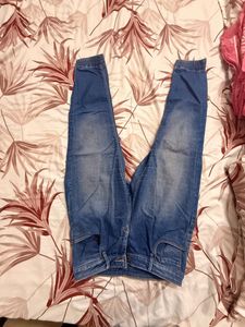 Stylish Blue Denim Joggers size 30