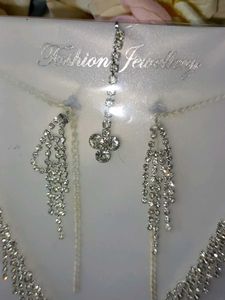 Sparkling Rhinestone Jewellery Set