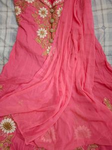 Pink Embroidered Kurta🌷