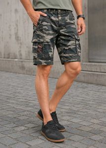 Men's Camouflage Cargo Shorts