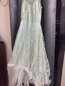 Elegant Embroidered Ethnic Gown