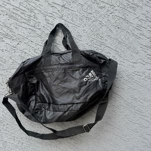 Adidas Black Duffel Bag