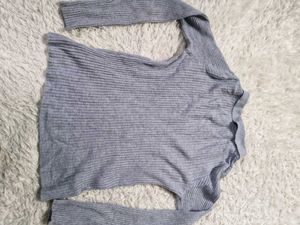 Ribbed Button-Up Collared Cardigan