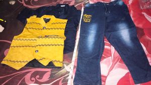 3 Piece ,kids,Boys Kurta Set