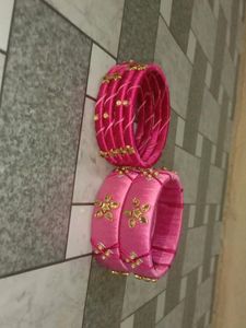 Beautiful Handmade Silk Thread Bangles
