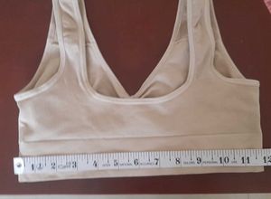 Jockey Grey Sports Bra + Free beige br