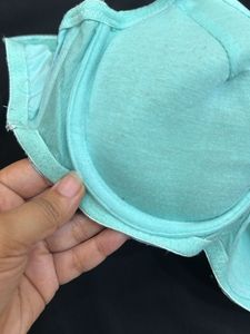 Mint Green Lace Bra