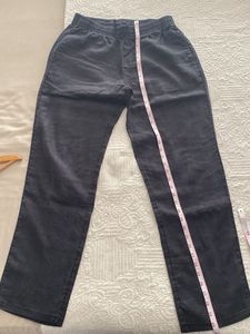 Comfortable Black Linen Pants