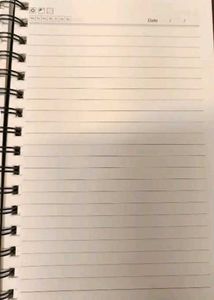 spiral notebook