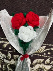 Crochet Rose Bouquet - Handmade Gift