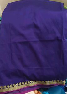 Purple Colour Saree