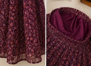 Flowy Floral Maxi Skirt