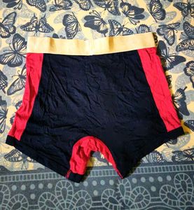 Men's Boxer Briefs - Navy &amp; Red