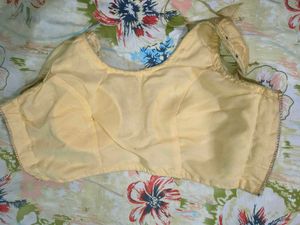 Festive Stunning Gold Mirror Work Blouse