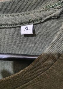 CK T SHIRT (OLIVE GREEN)