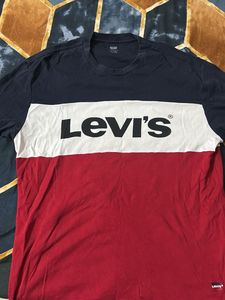 Levi's Men's Colorblock Logo Graphic Crewneck T-Sh