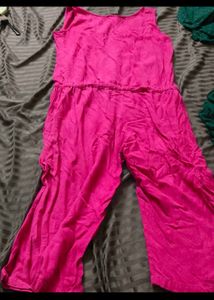 Vibrant Pink Jumpsuit