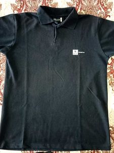 Bajaj Navy Blue T-Shirt | Chest 21" | Length 28" |