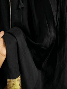 Elegant Black Ethnic Skirt