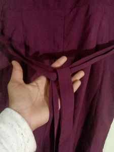 Wine Jumpsuit 💜
