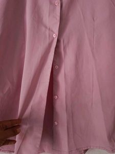 Pink Cotton Shirt