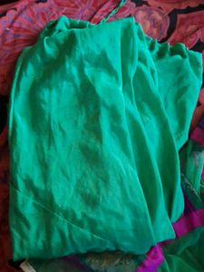 Green Embroidered Kurti