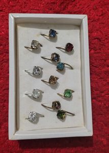 Assorted Gemstone Rings 1