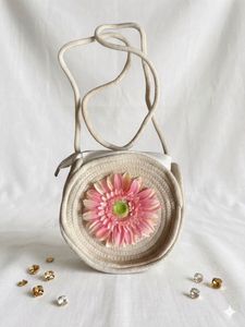Boho Flower Crossbody Bag