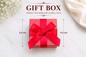 Elegant Red Gift Box for Jewellery