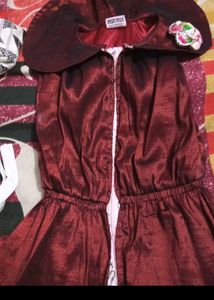 Burgundy Dress