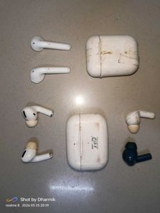 Wireless Earbuds and Charging Cases