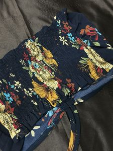 Floral Sundress crop top
