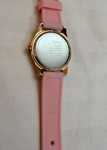 Original Esprit Women's Pink Watch NEW unused