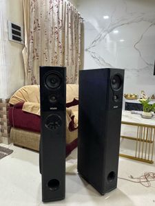 Mitashi High Bass Bluetooth Tower Speaker Set (2.0