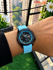 Seiko Automatic Watch - Light Blue