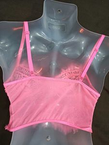 Pink30,32🖤 Lace Bralette