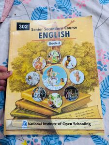 Senior Secondary English Book 1,2 NIOS