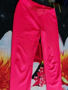 Pink Embellished Pants 👧 girls